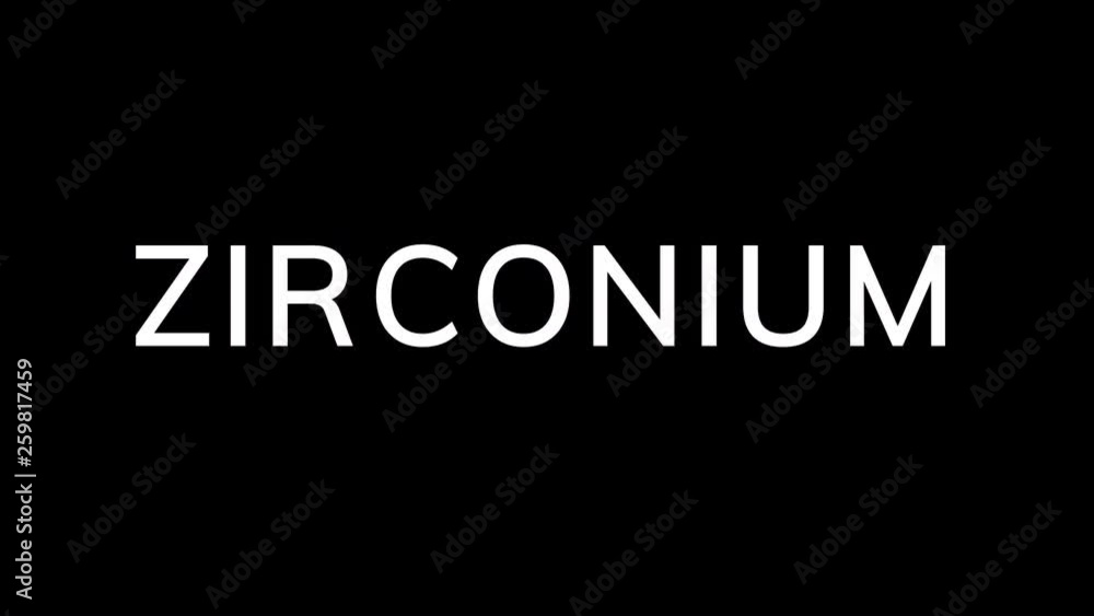 From the Glitch effect arises Element of periodic table ZIRCONIUM. Then the TV turns off. Alpha channel Premultiplied - Matted with color black From the Glitch effect arises Element of periodic table ZIRCONIUM. Then the TV turns off. Alpha channel Premultiplied - Matted with color black