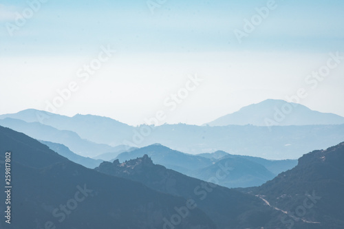 aerial view of mountains © Omar