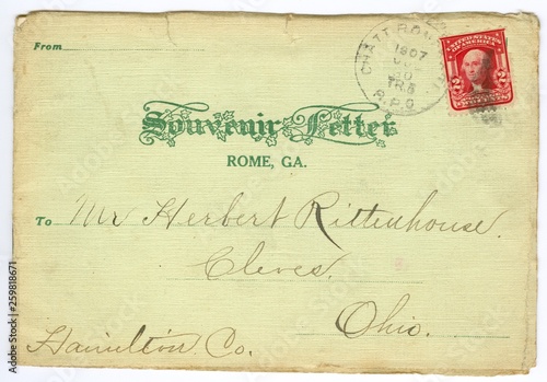 Vintage Postcard 1807