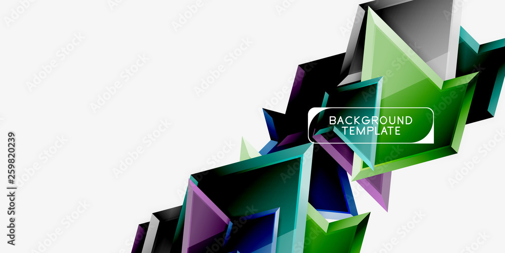 Bright colorful triangular poly 3d composition,abstract geometric background, minimal design, polygonal futuristic poster Bright colorful triangular poly 3d composition,abstract geometric background, minimal design, polygonal futuristic poster