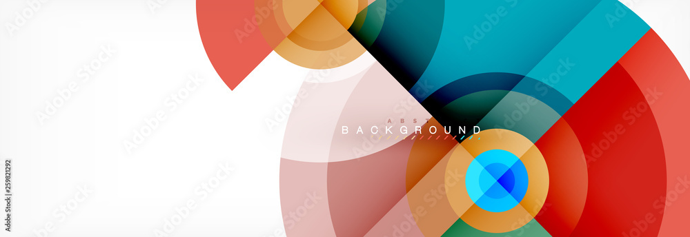 Geometric circle abstract background, creative geometric wallpaper. Geometric circle abstract background, creative geometric wallpaper.