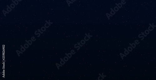 Space stars background. Light night sky vector