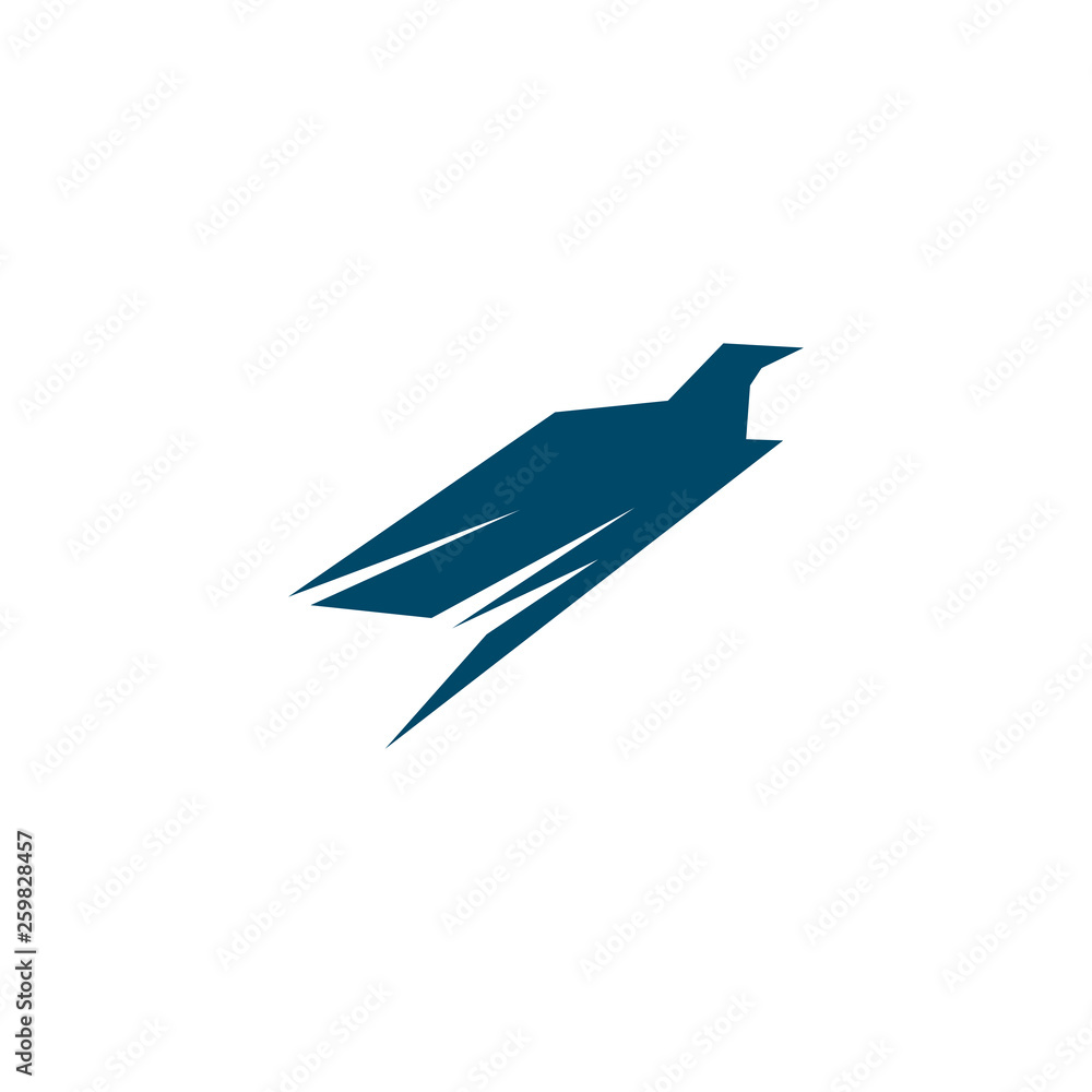 Eagle bird logo icon template