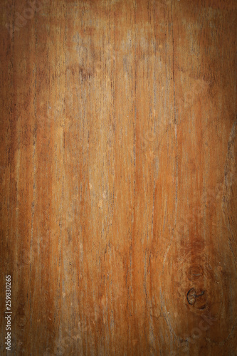 wood texture background, top view of wooden table