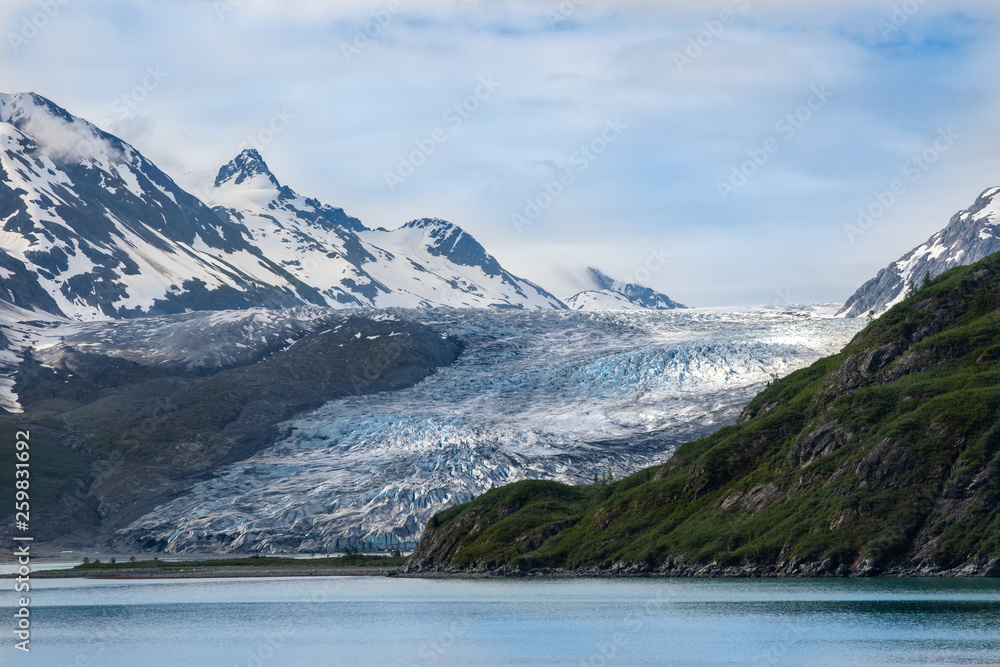 Alaska Glacier Mountains Icecaps 