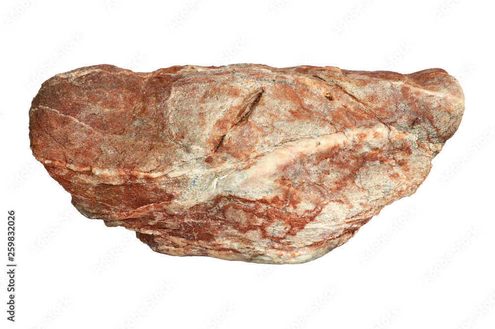 Stones with natural pattern isolated on white Stones with natural pattern isolated on white