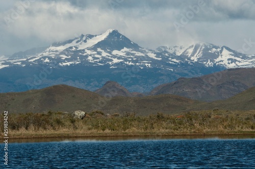 lake in mountains