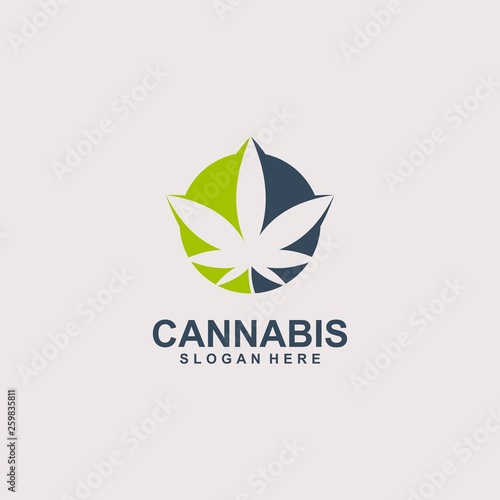 CANNABIS LOGO TEMPLATE