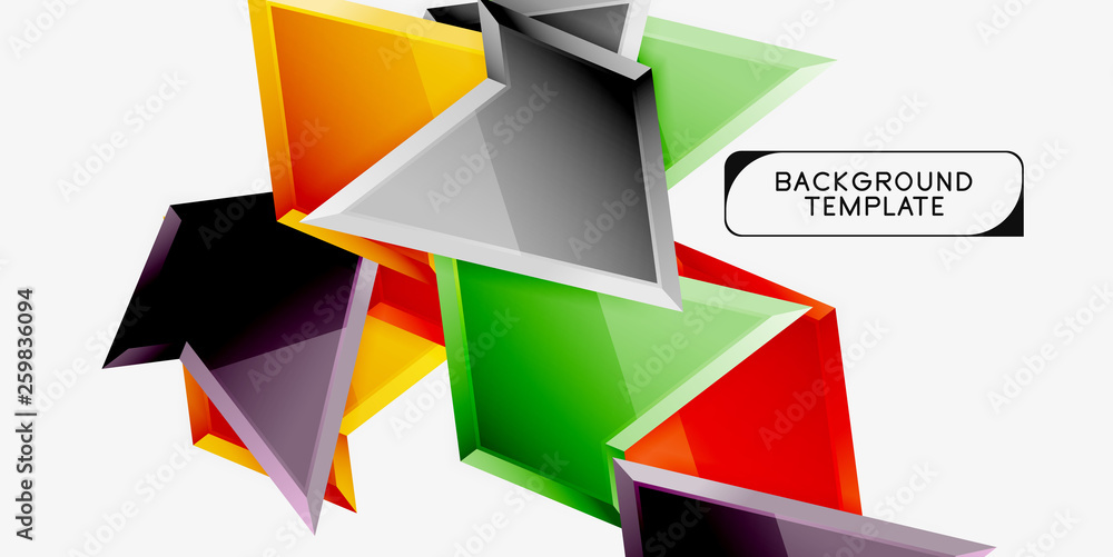 Bright colorful triangular poly 3d composition,abstract geometric background, minimal design, polygonal futuristic poster Bright colorful triangular poly 3d composition,abstract geometric background, minimal design, polygonal futuristic poster