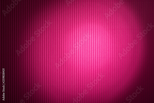 Texture and background of corrugated cardboard pink for decoration, for text design, for a template