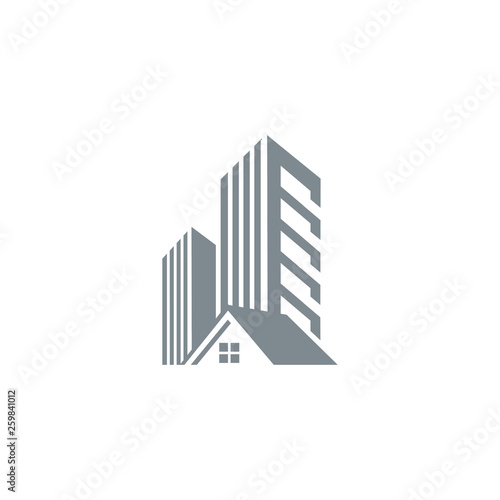 Commercial and residential building Icon