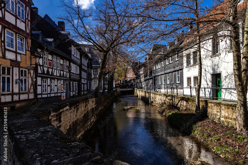 Altstadt von Goslar mit Abzucht