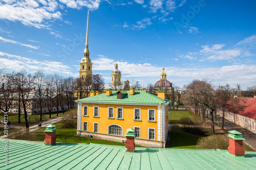 Peter and Paul Cathedral, 18th-century Romanov dynasty burial site - Saint Petersburg, Russia photo