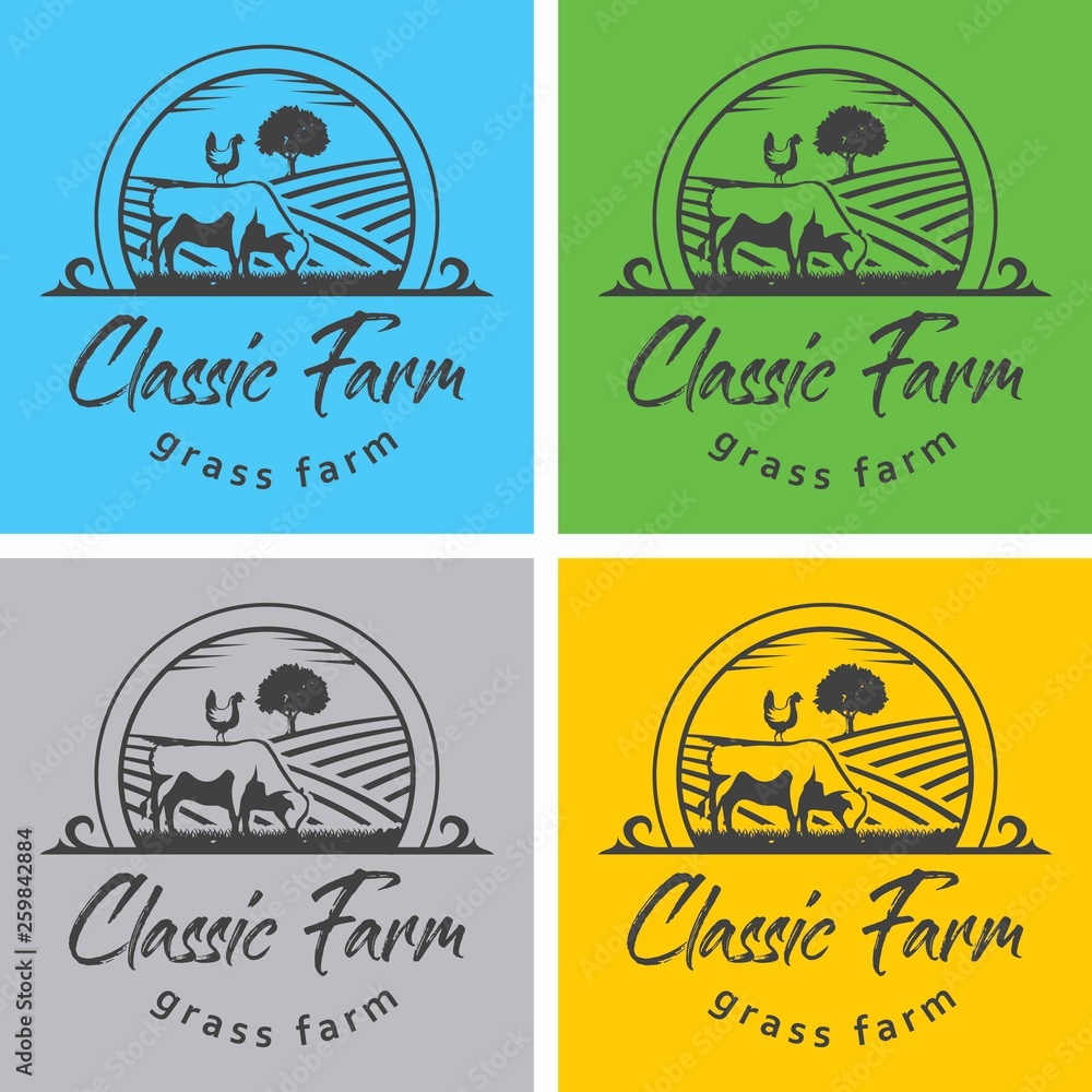 Farm Logo Emblem