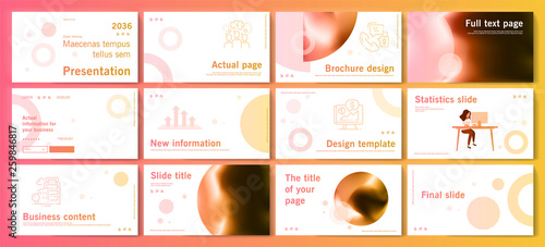 This template is the best as a business presentation, used in marketing and advertising, flyer and banner, the annual report