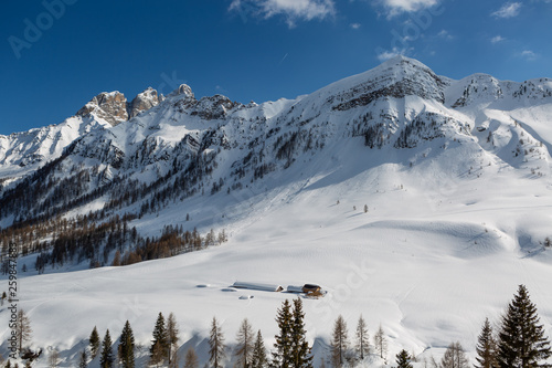 Winter in the mountains