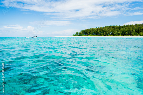 Mnemba Island, Zanzibar, Tanzania, Africa - Turquoise ocean water photo