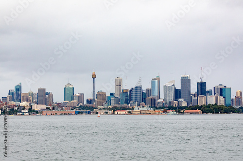 Skyline de la ville de Sydney en Australie