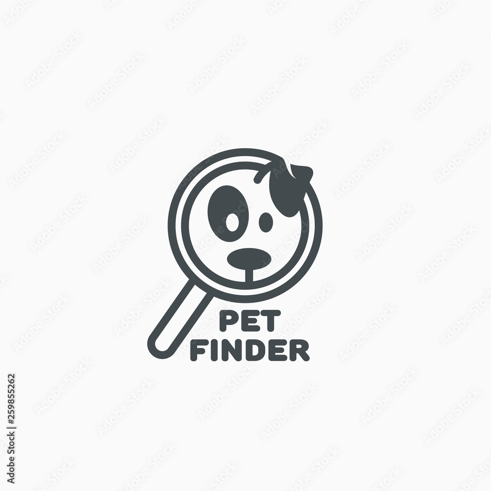 Pet finder logo
