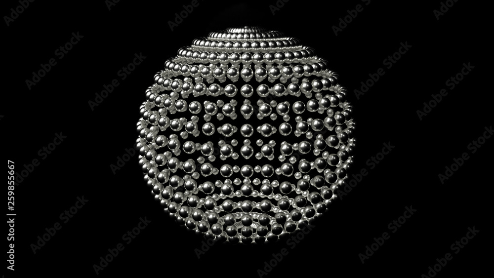 Elegant Minimal Sphere -Silver- 3D Motion Graphics Design Elegant Minimal Sphere -Silver- 3D Motion Graphics Design