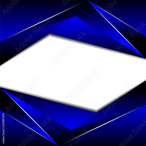 abstract blue black frame design innovation concept layout background 