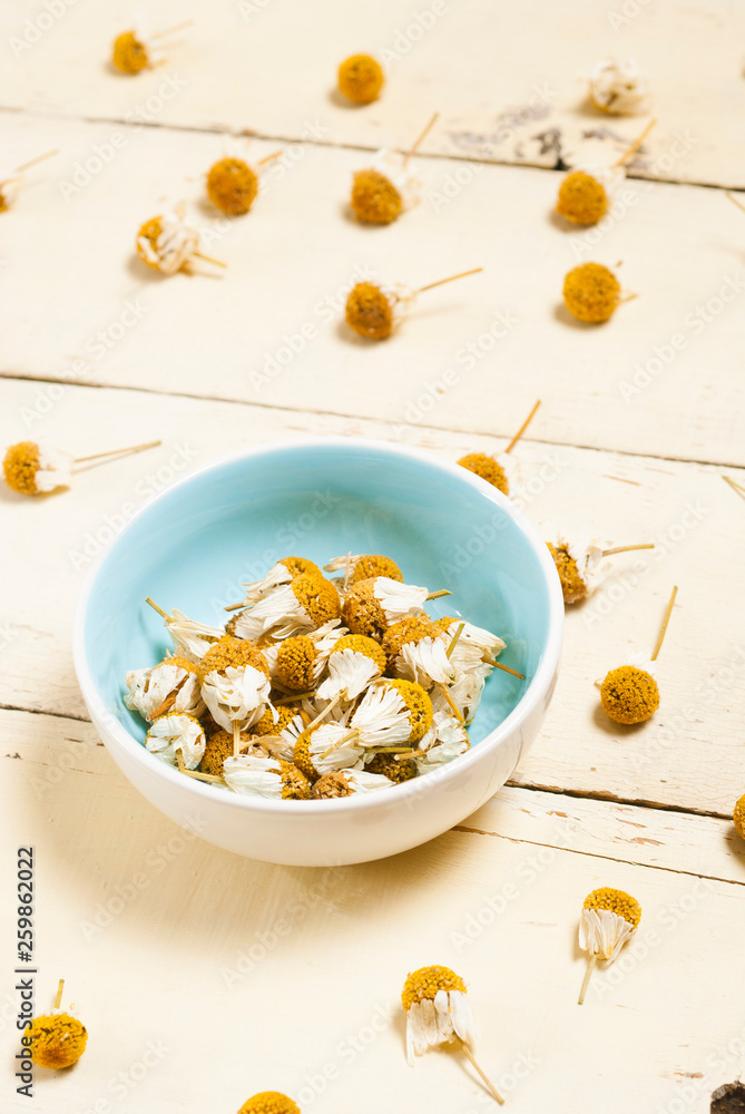 Dried chamomiles Dried chamomiles