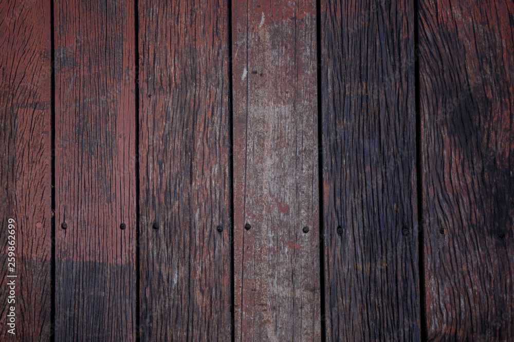 Fototapeta premium Old plank wood with beautiful texture