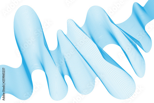 abstract Wave lines background