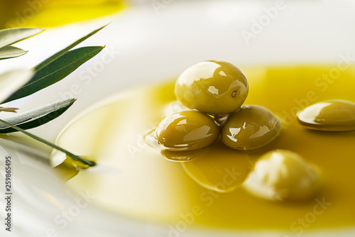 Fototapeta Olive oil background