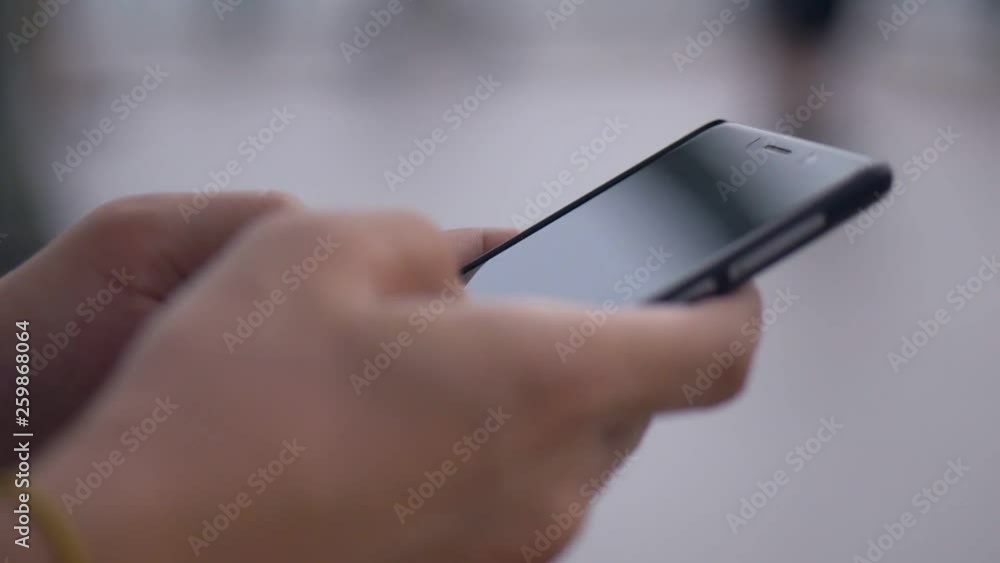 Close Up hands businessman using mobile typing message on screen smartphone. Searching internet, online technology. Close Up hands businessman using mobile typing message on screen smartphone. Searching internet, online technology.