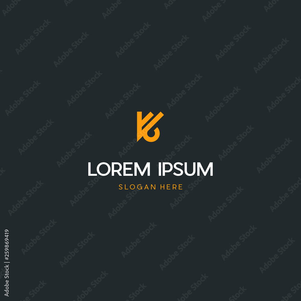 Abstract K letter modern initial letter marks logo design, Abstract monogram letter K logo icon design. Minimalist K creative initial based vector template. Abstract K letter modern initial letter marks logo design, Abstract monogram letter K logo icon design. Minimalist K creative initial based vector template.