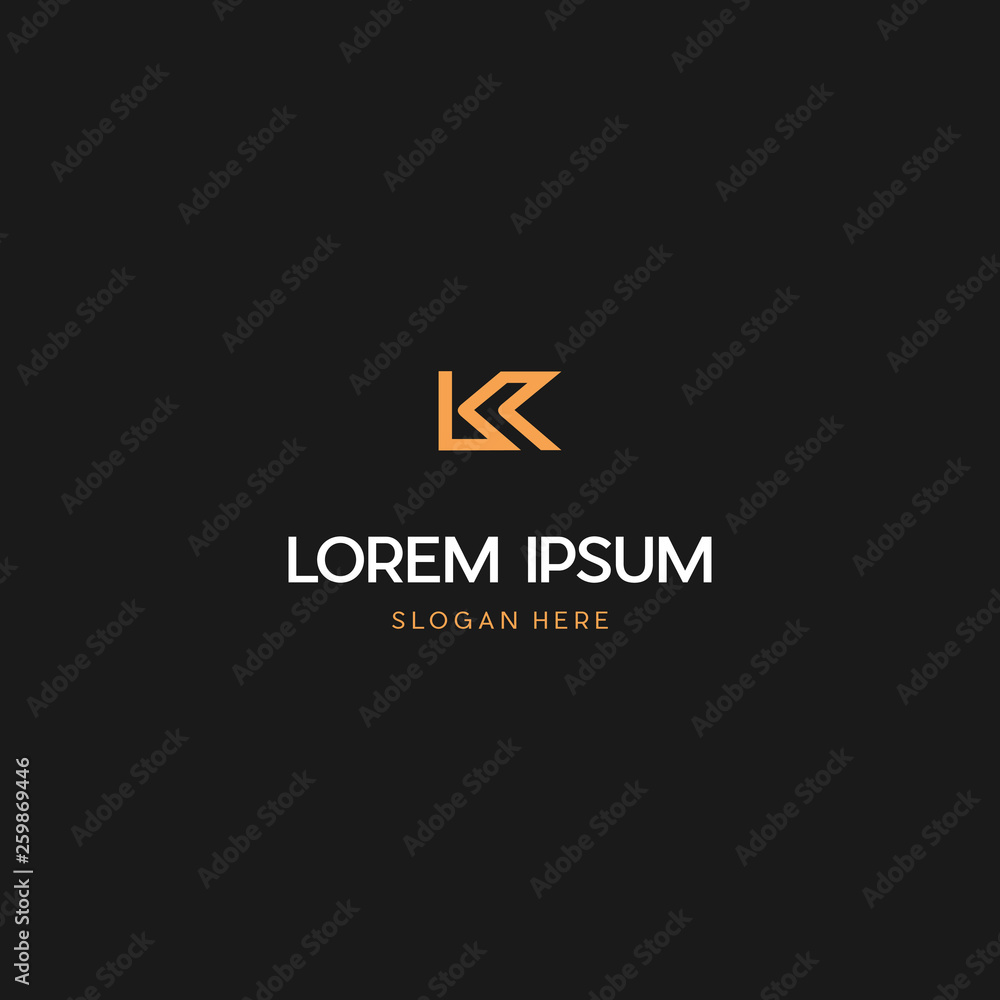 Abstract K letter modern initial letter marks logo design, Abstract monogram letter K logo icon design. Minimalist K creative initial based vector template. Abstract K letter modern initial letter marks logo design, Abstract monogram letter K logo icon design. Minimalist K creative initial based vector template.