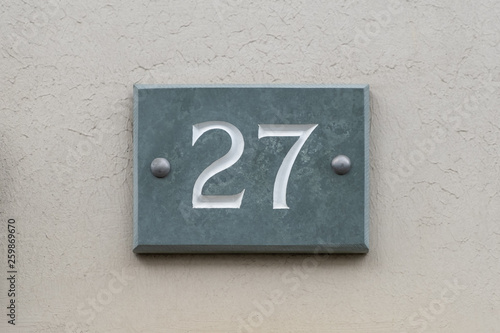 House Number 27