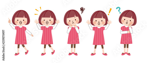 女の子