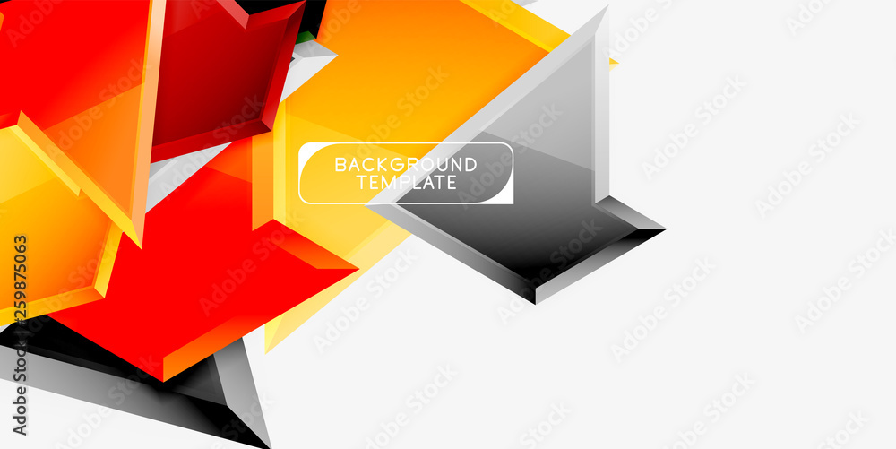Bright colorful triangular poly 3d composition,abstract geometric background, minimal design, polygonal futuristic poster Bright colorful triangular poly 3d composition,abstract geometric background, minimal design, polygonal futuristic poster