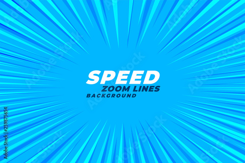Φωτογραφία abstract comic zoom speed lines background