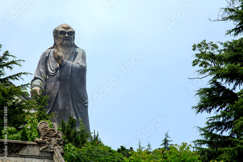 Monument of Loa Zu who is a ancient philosopher of Chinese