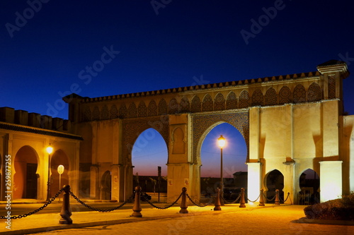 street view wall in meknes morocco
