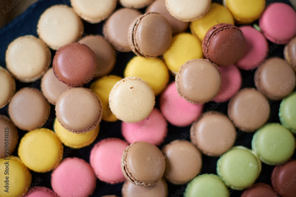 Bunte Macarons Bunte Macarons