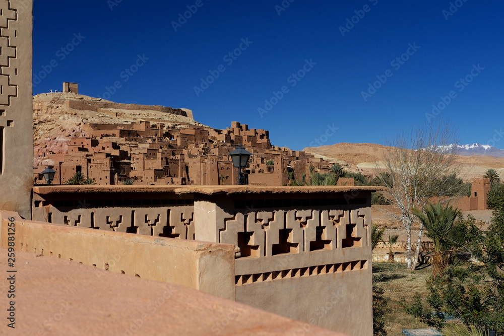 Castle in Ait Ben Haddou morocco