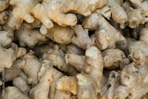Close up image of ginger