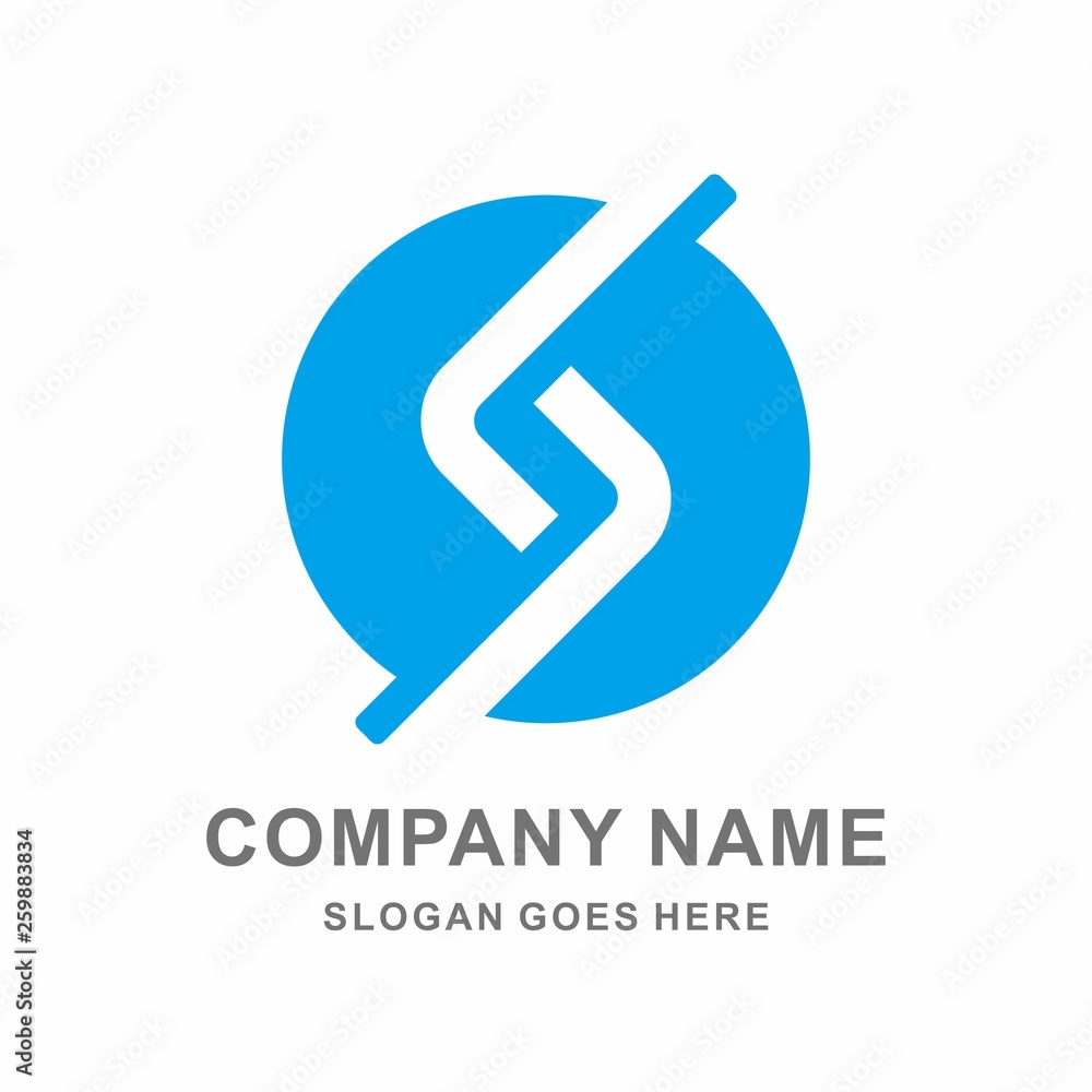 Monogram Letter S Circle Digital Speed Link Connection Technology Computer Business Company Stock Vector Logo Design Template Monogram Letter S Circle Digital Speed Link Connection Technology Computer Business Company Stock Vector Logo Design Template