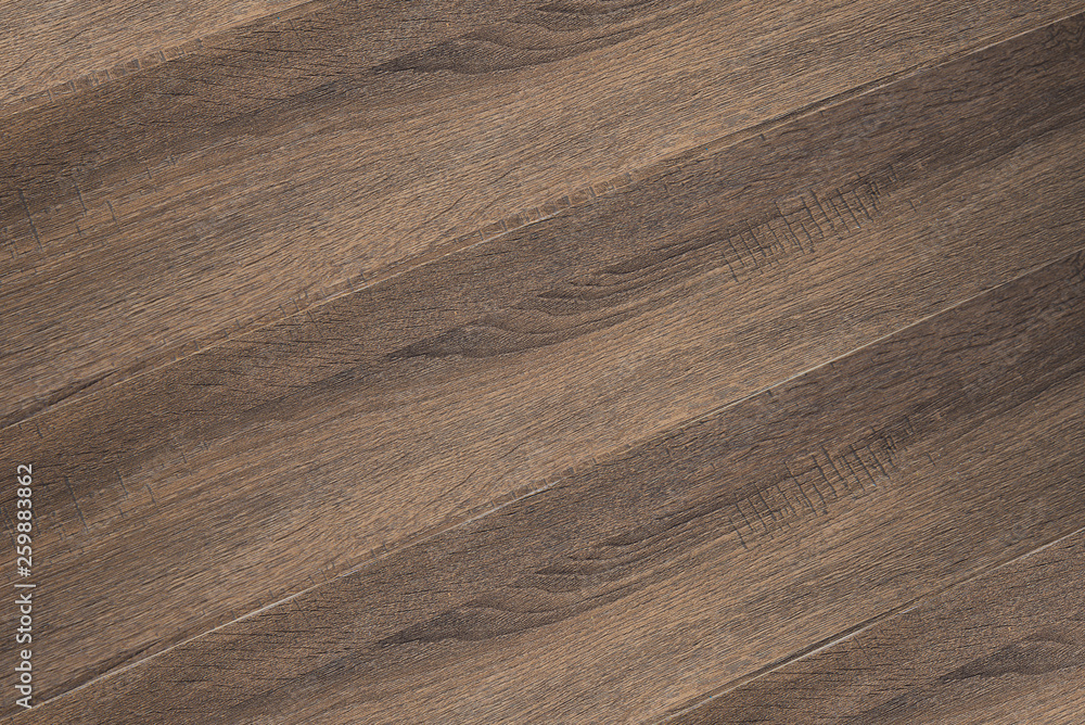 dark oak wood texture for background, boards diagonally Stock Photo