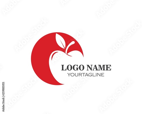Apple vector illustration