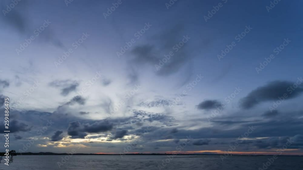 Wellington Point Cloudy Sunset Time Lapse Wellington Point Cloudy Sunset Time Lapse