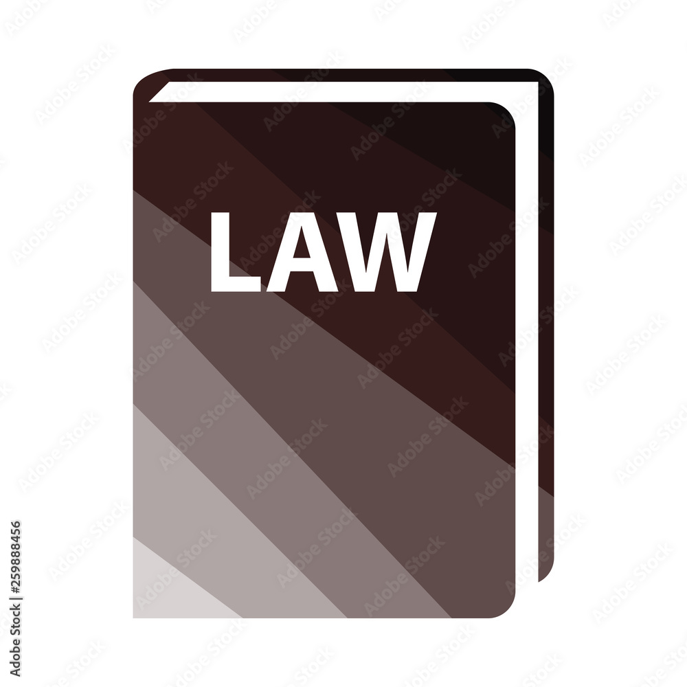 Law book icon