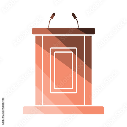 Witness stand icon