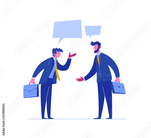 Businessman Conflict Complete Investor Portfolio