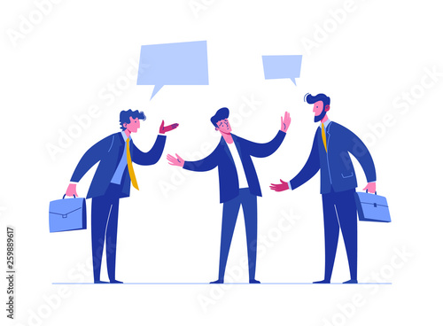 People Discussion Solve Relationship Conflict