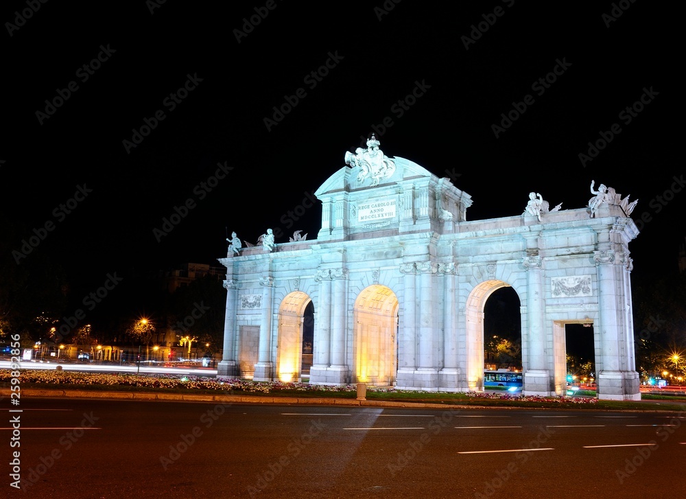 Puerta de Alcala, Madrid, Spain.